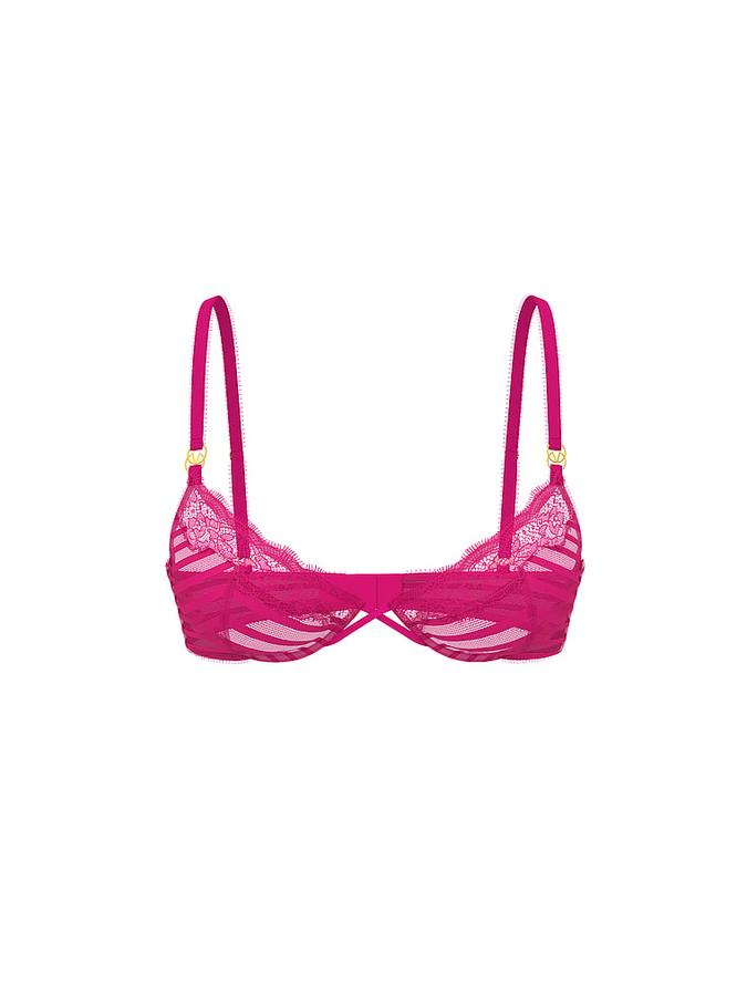 Stripe Demi Bra | Comfortable Everyday Women's Bra | Soft Support & Stylish Stripe Design